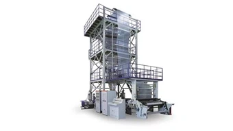 ABC Three Layers Up Rotary Film Blow Machine